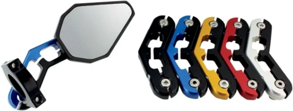 s-l1600 (4) Driven Racing D-AXIS Bar End Mirror (5 COLOR OPTIONS)