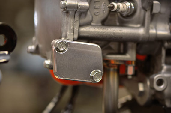 MNNTHBX PAIR Valve Block-off for Honda Ruckus (BLACK or SILVER)