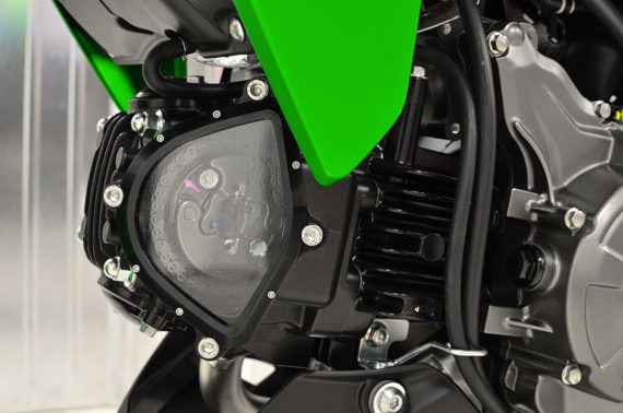 OTB Clear Cam Cover for Kawasaki Z125 - 3 Color Options (PRE ORDER BLACK)