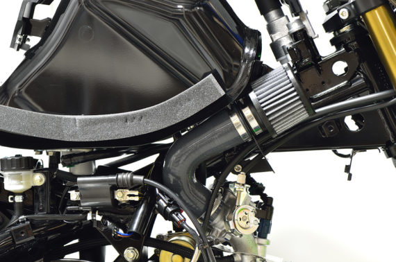 Kawasaki Z125 intake kit by MNNTHBX