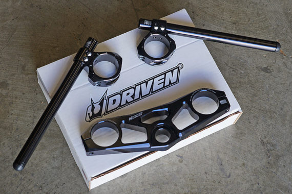 Driven Racing Halo KTM RC390 Top Clamp and Clip-ons