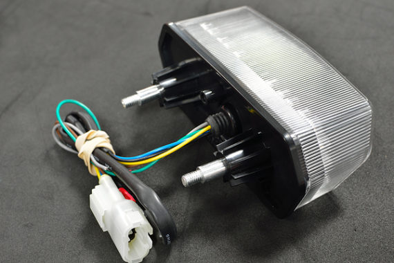 2248991_orig Blaster X Integrated LED Tail Light with Light Smoked Lens for Honda Monkey 125