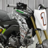 KAWASAKI Z125 Race Number Plate Kit (BLACK or WHITE PLATE)
