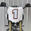 KAWASAKI Z125 Race Plate Kit (BLACK or WHITE PLATE)