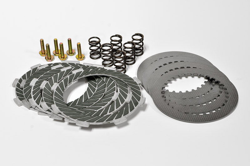 Tusk Racing Competition Clutch Kit With Heavy Duty Springs – For Kawasaki, OEM Replacement
