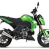 TWO BROTHERS RACING COMP-S KAWASAKI Z125 FULL SYS W/CARBON FIBER TIP