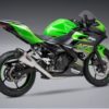 Ninja 400FS Three quart Yoshimura Alpha T Stainless/Carbon Full System for Kawasaki Ninja 400/ Z 400