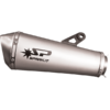 Spark "Konix" Dark Or Titanium Slip On Exhaust for 2018+ Kawasaki Ninja 400/ Z 400
