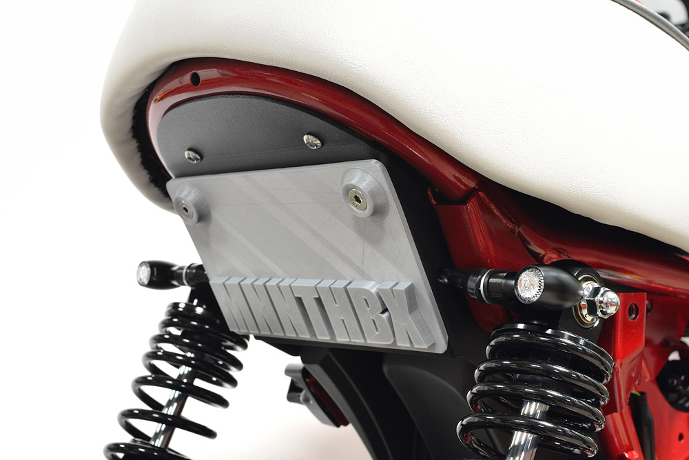 thumbnail image 2 of License Plate Holder Bracket Rear Tail Tidy Fender Eliminator Kit 5052-T6 Aluminum 2 of 9