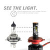 XK GLOW 25W 2400 Lumen H4 Bulb