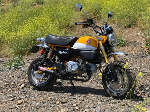 Yoshimura JDM Straight Cyclone Full Exhaust for Honda Monkey