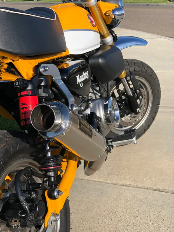 Yoshimura GP Magnum - (Stainless or Titanium) Exhaust For Honda Monkey (PRE ORDER STAINLESS)
