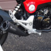 Brocks Performance ShortMeg 2 Full System Black Cerakote 12" Muffler for Honda Grom 2014-2015