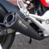 Brock's Performance  ShortMeg 2 Full System Black Cerakote 12" Muffler for Honda Grom 2014-2016.