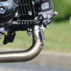 Brocks Performance Alien Head 2 Full System 12" Polished Muffler for Honda Grom 2014-2015
