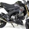 Brocks Performance ShortMeg 2 Full System 12" Polished Muffler for Kawasaki Z125
