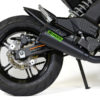 Brocks Performance ShortMeg 2 Full System Black Cerakote 12" Muffler for Kawasaki Z125 Pro