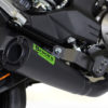 Brock's Performance  ShortMeg 2 Full System Black Cerakote 12" Muffler for Kawasaki Z125 Pro 2017+