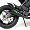 Brocks Performance Alien Head 2 Full System Black Cerakote 12" Muffler for Kawasaki Z125 Pro
