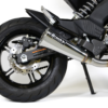image Brocks Performance Alien Head 2 Full System 12" Muffler for Kawasaki Z125 Pro 2017+
