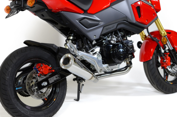 Brocks Performance ShortMeg 2 Full System 12" Muffler for Honda Grom 2016-2020