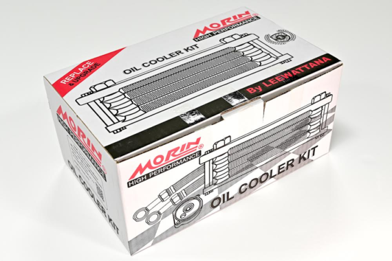 Morin Racing Oil Cooler Kit for Kawasaki Z125 Pro