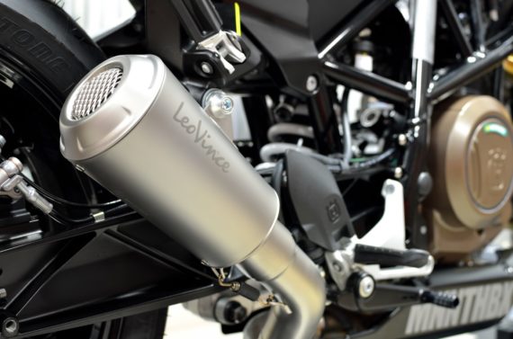 Leo Vince Slip on Exhaust for Husqvarna Vitpilen 701 - Available in Black or Stainless