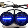 DSC_0743 MNNTHBX Billet Cage & XK Glow LED Headlight Kit for Honda Ruckus