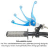 ASV F3 Series Sport Brake Lever (8 COLOR OPTIONS) - HONDA DAX