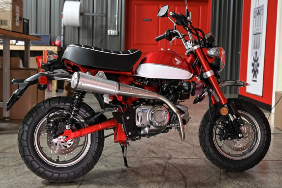 Supertrapp exhaust for Honda Monkey