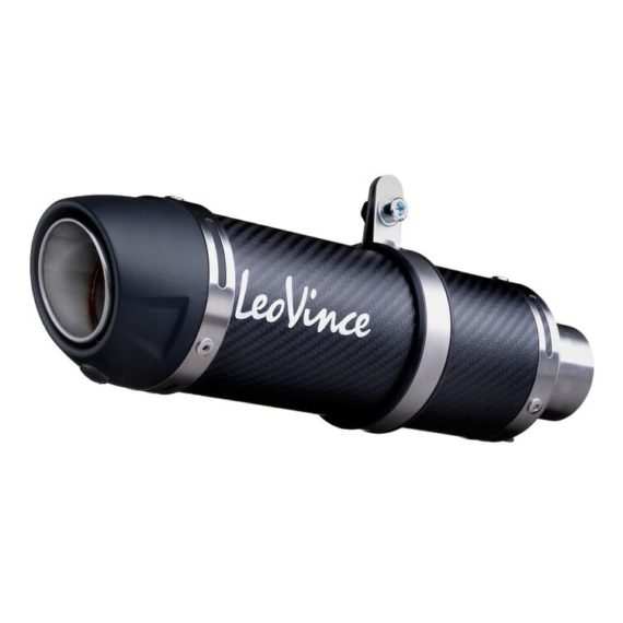 Leo Vince Corsa Evo Carbon Fiber - Full Exhaust System Kawasaki Z125