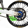 RK Chain - 420 MRU Gloss Black & Gold Chain (U-RING)