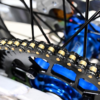 RK Chain - 420 MRU Gloss Black & Gold Chain