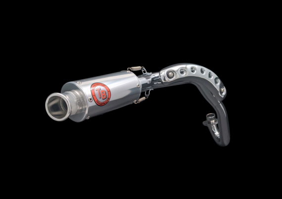 1459 TB Parts Full Exhaust for Honda Monkey 125 - (Carbon Fiber, Matte Black or Stainless Steel) *PRE ORDER CARBON FIBER*