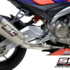 SC Project SC1-R Full Exhaust for Aprilia RS660. (Stainless Header)
