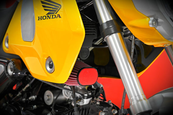 Single photo enhanced with easyHDR 3.14.1: NZ6_5445.jpg MNNTHBX V3 Mtake (Intake) for 2022+ Honda Grom (11 Different Airfilter Color Options)