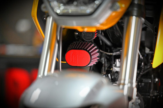 Single photo enhanced with easyHDR 3.14.1: DSC_5434.jpg MNNTHBX V3 Mtake (Intake) for 2022+ Honda Grom (11 Different Airfilter Color Options)