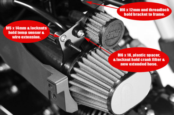 NZ6_5412 copy MNNTHBX V3 Mtake (Intake) for 2022+ Honda Grom (11 Different Airfilter Color Options)