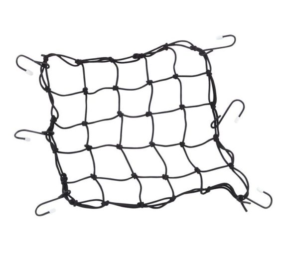 STRETCH NET BLACK, 13" X 13"