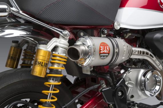 12130A55P0_MONKEY_2019_RS3_FS_SS_SS_POL1_720x Yoshimura RS-3 Exhaust for Honda Monkey 125