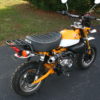 1485B Honda Monkey 125 Black Luggage Rack