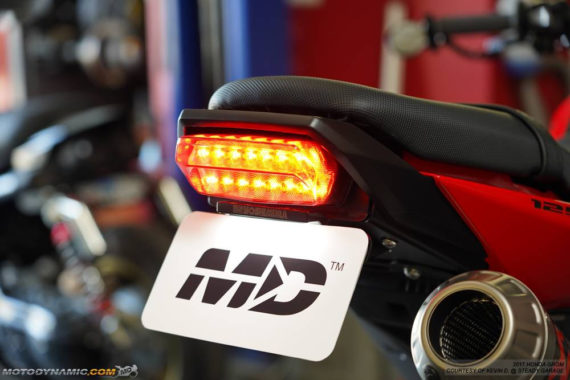 MOTODYNAMIC Sequential LED Tail Light V2 (SMOKED)for Honda Grom 2014-2020