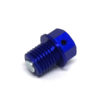 Magnetic Oil Drain Plug - Available in Blue or Red