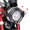 ze52_4200_detail03 * ON SALE * ZETA HONDA MONKEY HEADLIGHT GUARD