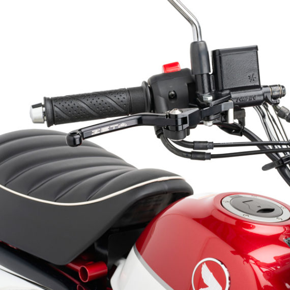 Honda Grom & Monkey - Zeta CNC Machined Aluminum Folding Brake & Clutch Lever Set