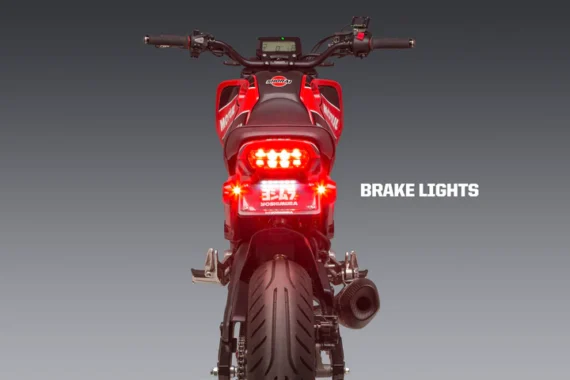 MNNTHBX Fender Eliminator for the Honda Navi 110 - OPTIONAL Yoshimura Micro LED Turnsignals