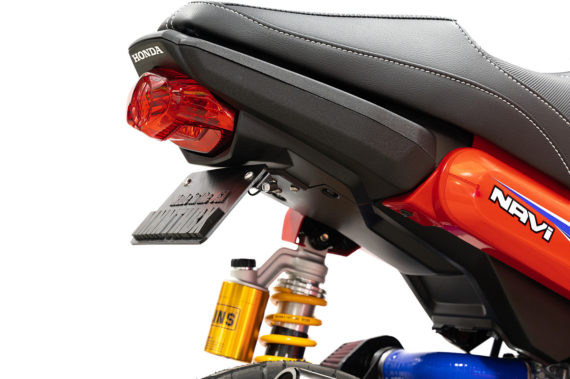 MNNTHBX Fender Eliminator for the Honda Navi 110 - OPTIONAL Yoshimura Micro LED Turnsignals
