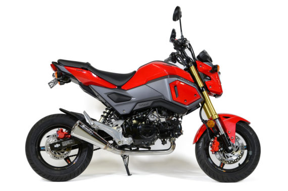 Brocks Performance Alien Head 2 Full System 12" Muffler for Honda Grom 2016-2021