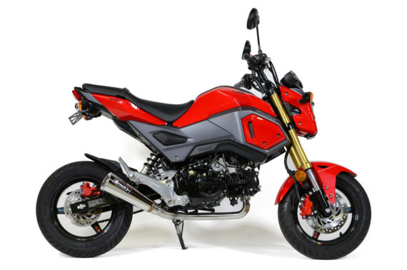 Brocks Performance ShortMeg 2 Full System 12" Muffler for Honda Grom 2016-2020