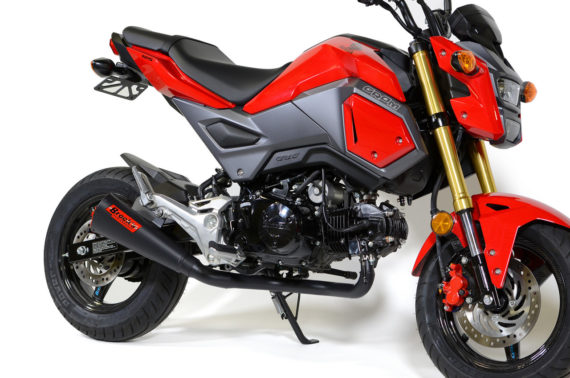 Brocks Performance Alien Head 2 Full System Black Cerakote 12" Muffler for Honda Grom 2016-2021
